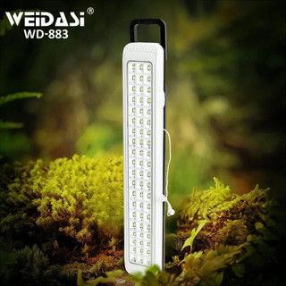 چراغ اضطراری ویداسی مدل WD-883 با 60 لامپ SMD LED